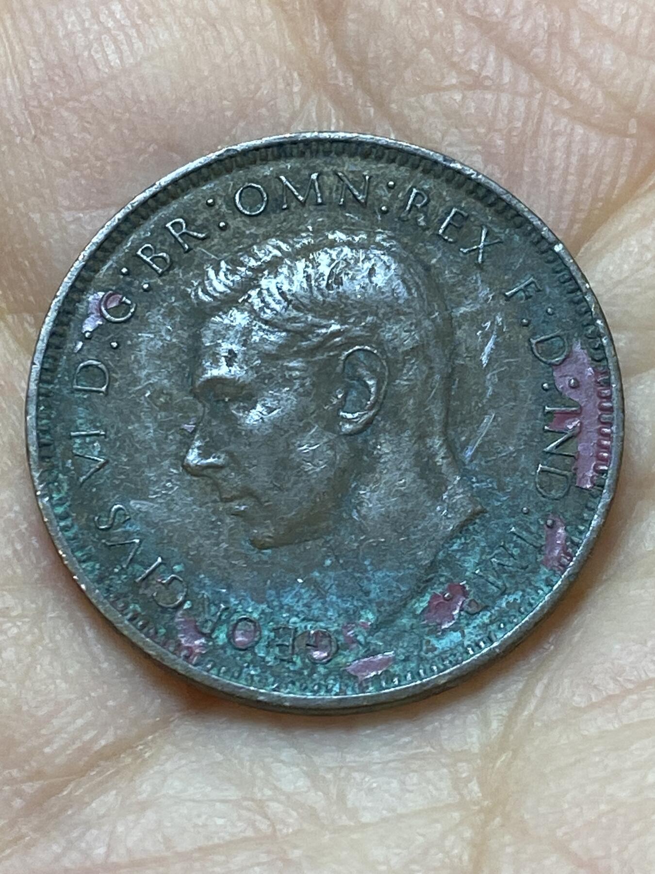 2026年第三场(总第一百七十二场）外国好品散币场(免佣金) 英国🇬🇧1939年1法新(乔治六世第一版)