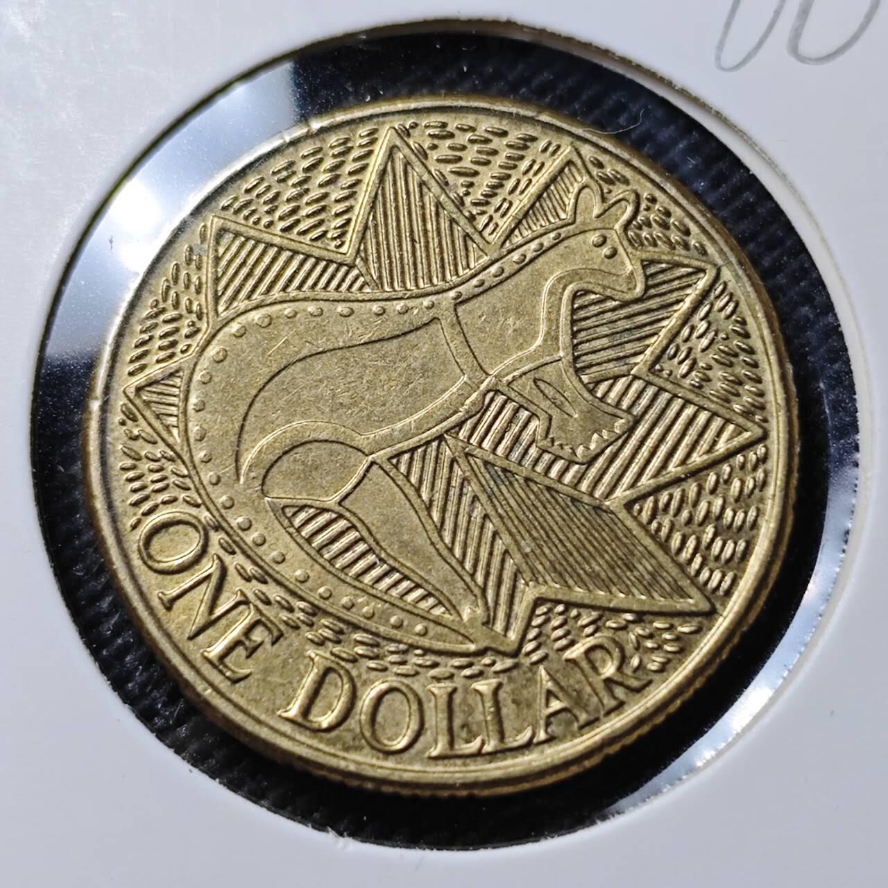 KK钱币收藏小铺  第386期  2月预留时间 周末发货  澳大利亚1元纪念币