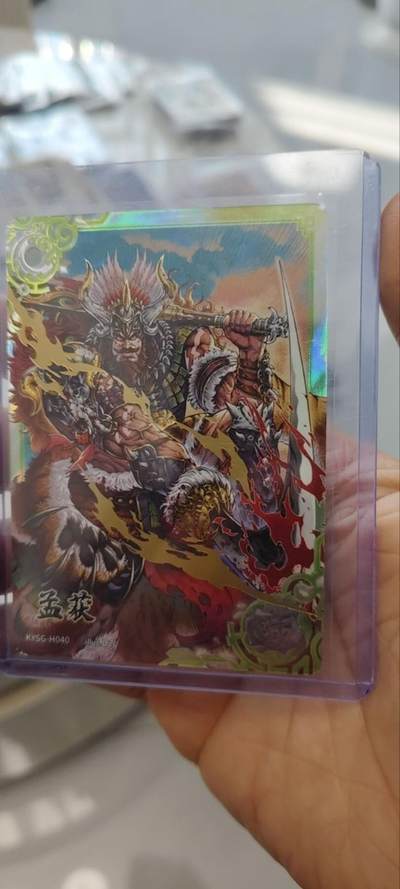 秋原瞳的小店第三十一期（持续收拍，时光冉冉，卡圈陪伴） 卡游三国7弹豪杰套，一套6张，拆卡入套