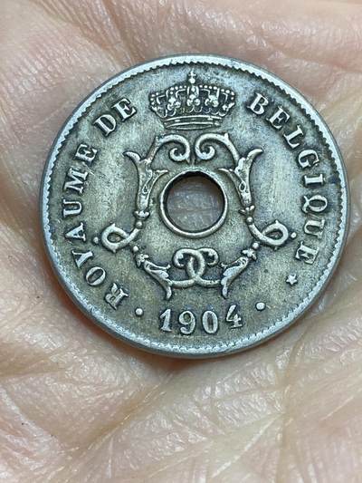 2026年第三场(总第一百七十二场）外国好品散币场(免佣金) - 比利时🇧🇪1904年10分(利奥波德二世时期，法语版)