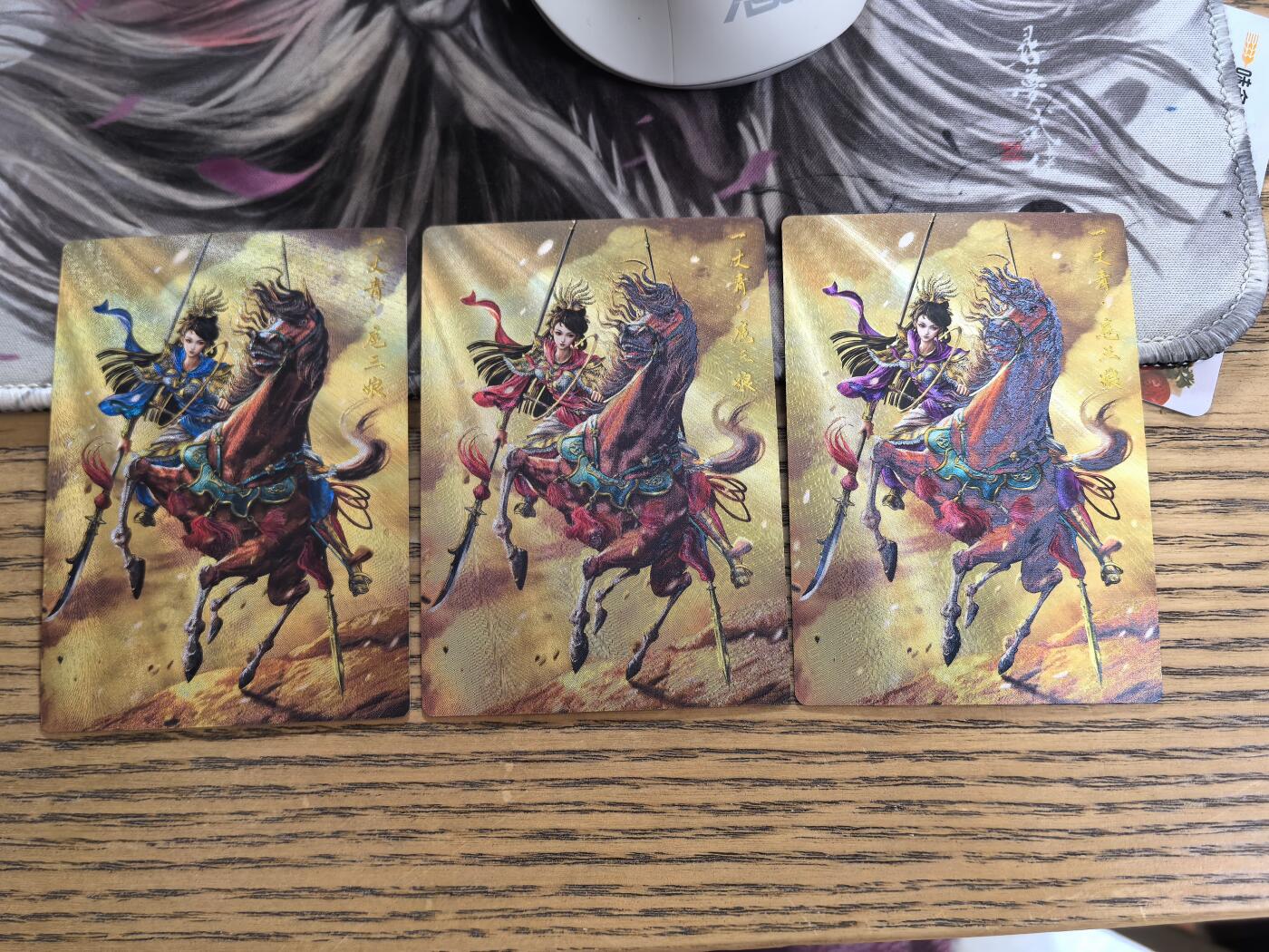 天玑星卡拍第157期《1.5周一截拍》持续收拍收评中 满赠卡需备注 卡德曼 杆子 三色三娘 粗闪 金编编号 205 180 198/300