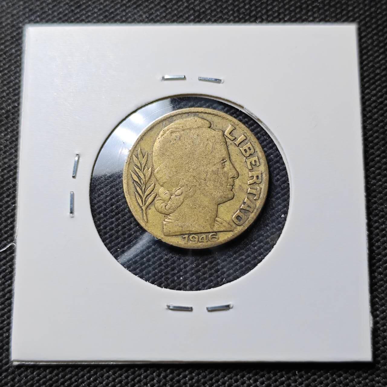 KK钱币收藏小铺  第386期  2月预留时间 周末发货  阿根廷20分铜币