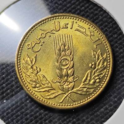 KK钱币收藏小铺  第386期  2月预留时间 周末发货 -  叙利亚5皮好品 纪念币