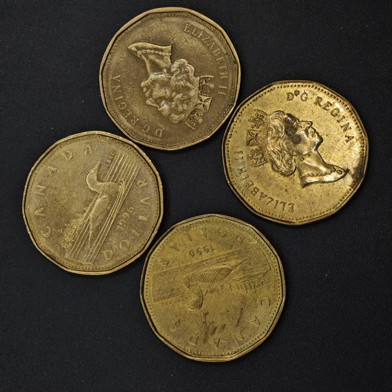 【淘币小摊】实时拍第八百四十一拍   散币批量币场   满百包邮可预留二周 每周一统一发货   加拿大一元4枚