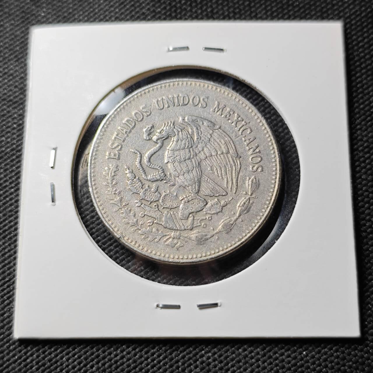 KK钱币收藏小铺  第386期  2月预留时间 周末发货  1985墨西哥200比索纪念币