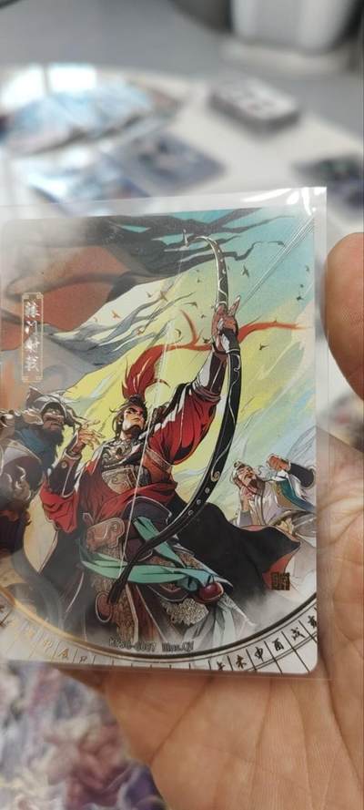 秋原瞳的小店第三十一期（持续收拍，时光冉冉，卡圈陪伴） 卡游三国千古一瞬辕门射戟