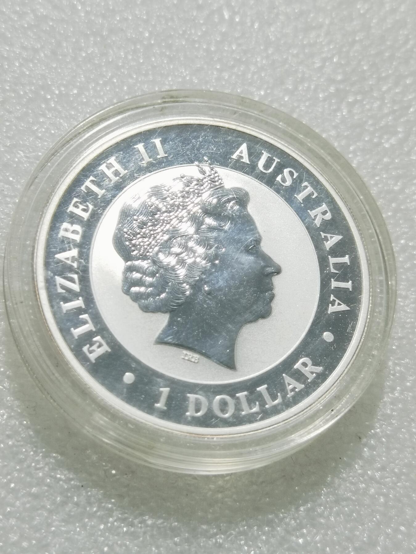 天下钱庄专场欢迎参拍 2012年澳大利亚笑翠鸟1盎司银币