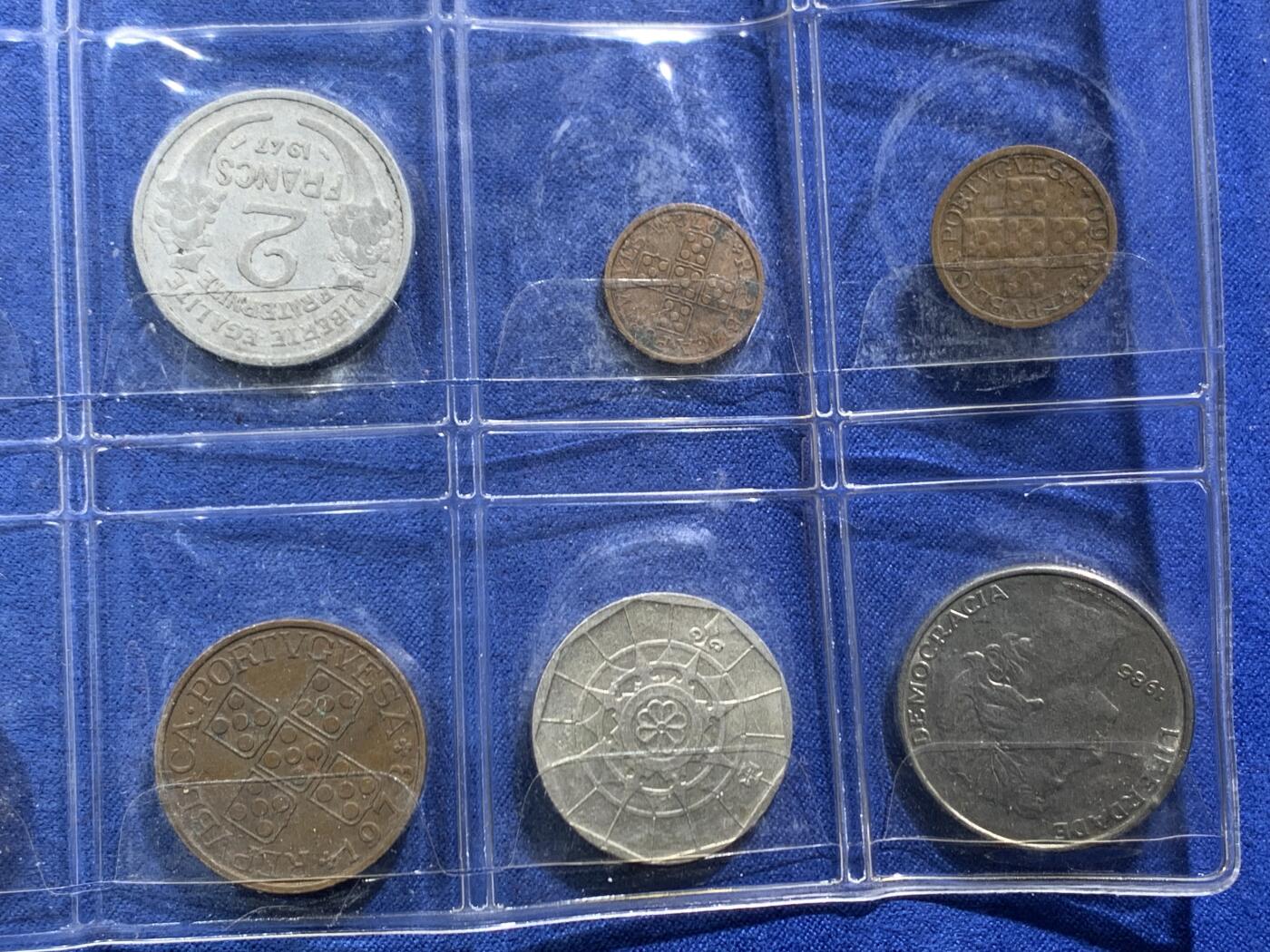 《竞宝斋》第454场 周日，周一 2场连拍 （全场包邮，欢迎送拍） 14枚一组 世界各国钱币