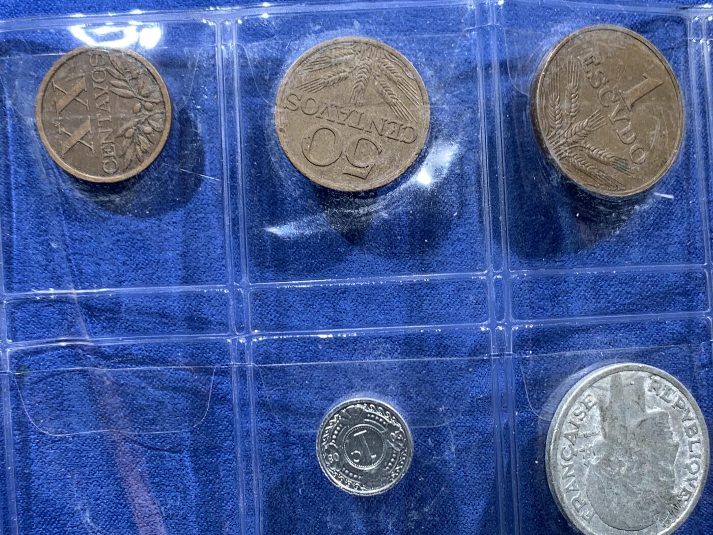 《竞宝斋》第454场 周日，周一 2场连拍 （全场包邮，欢迎送拍） 14枚一组 世界各国钱币