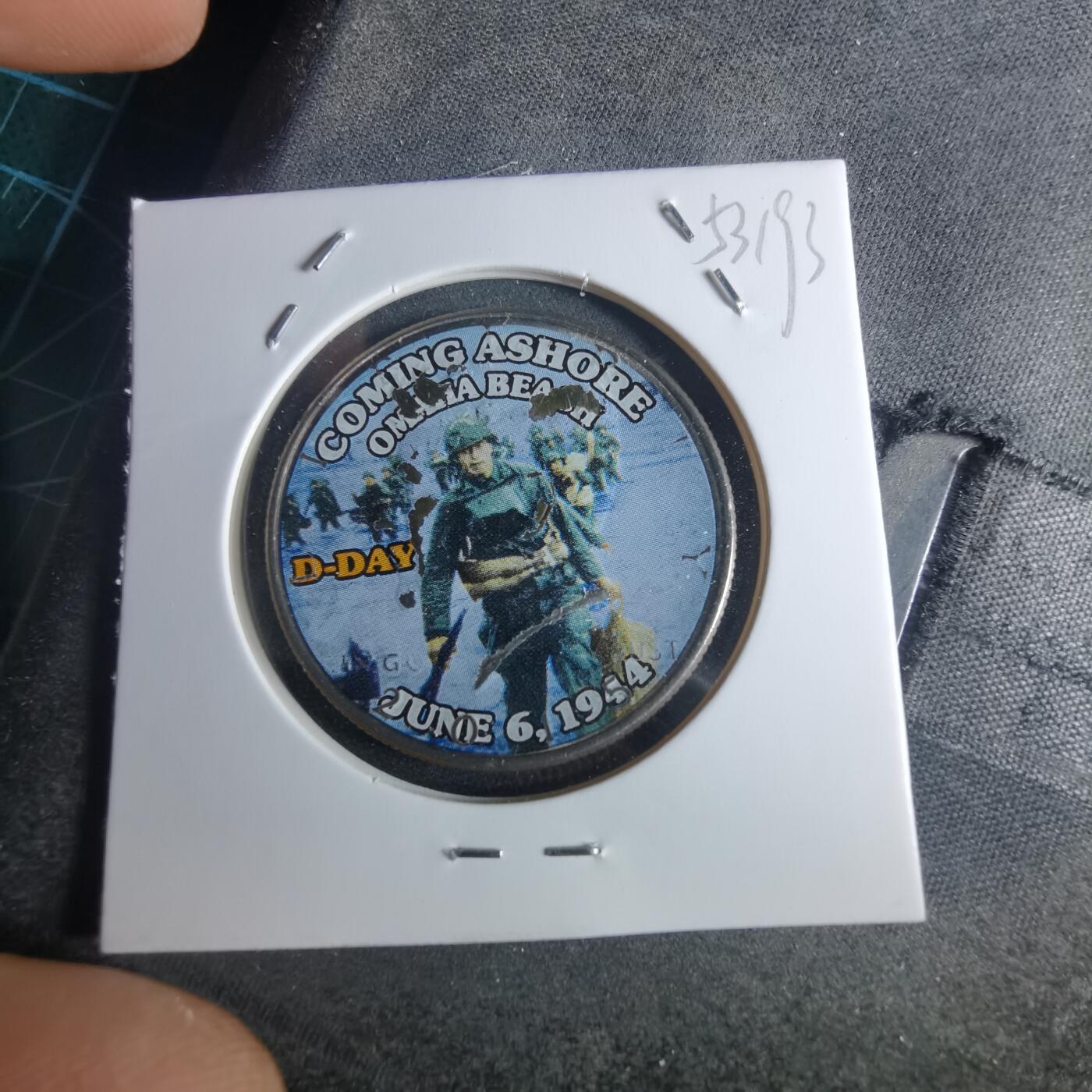 沼泽如烟--第953场 美国半美元彩色贴纸纪念品