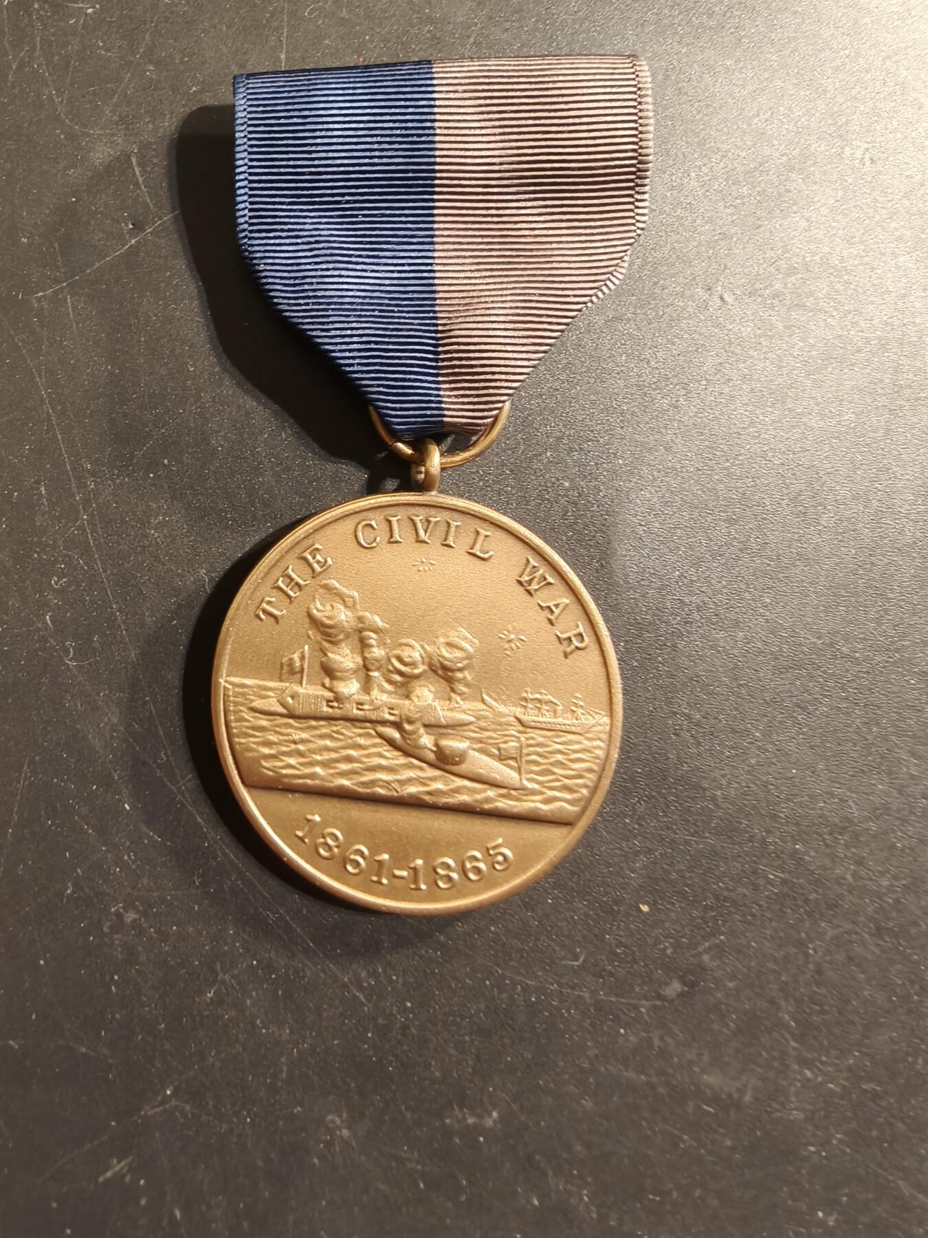 老王徽章第174期 美国海军内战服役奖章