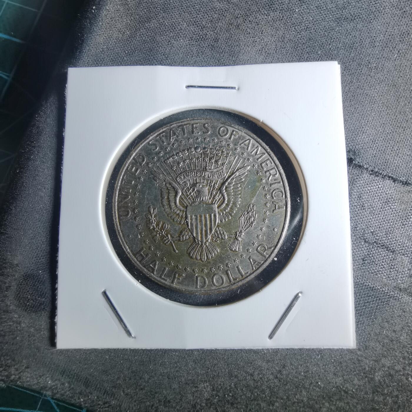 沼泽如烟--第953场 美国半美元彩色贴纸纪念品