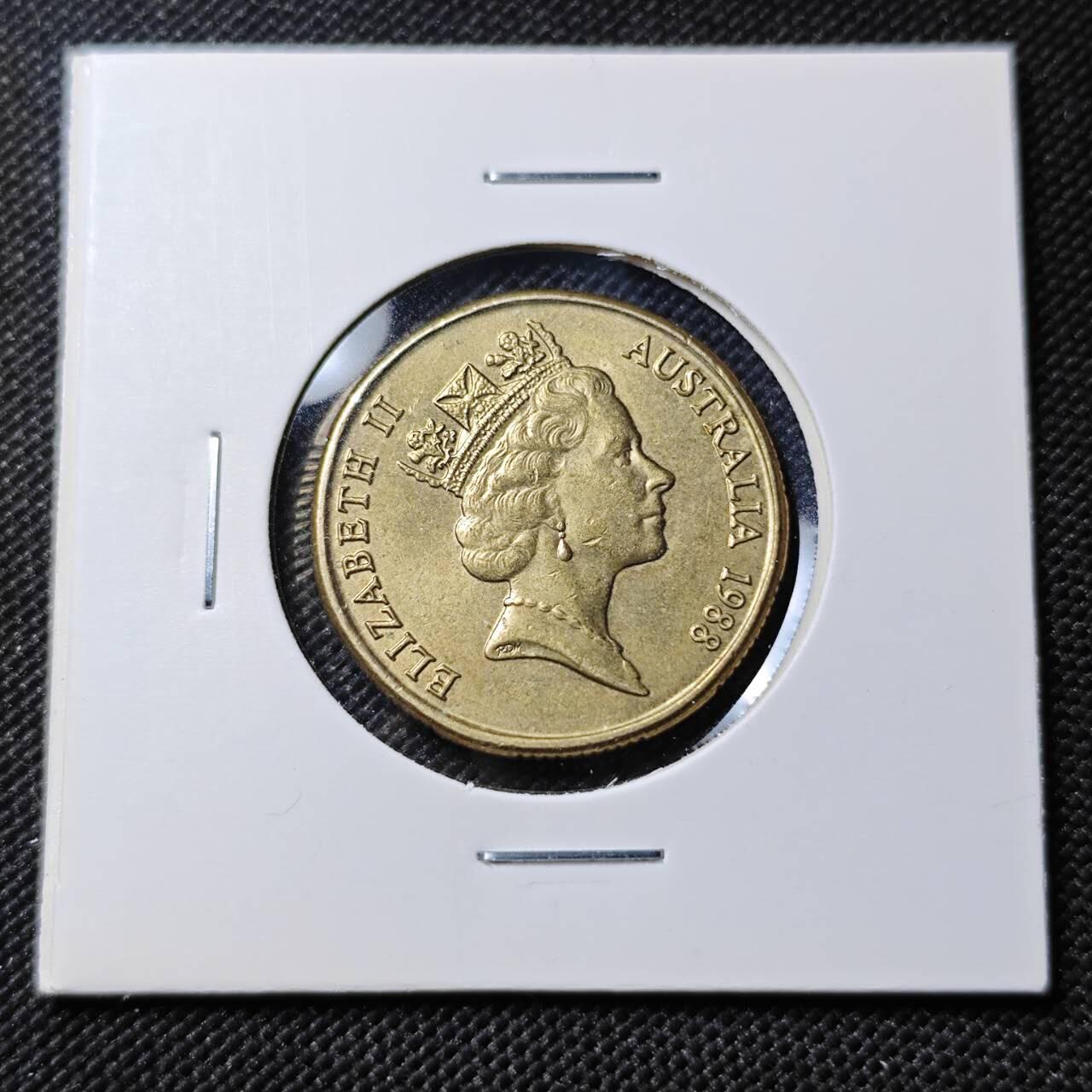 KK钱币收藏小铺  第386期  2月预留时间 周末发货  澳大利亚1元纪念币