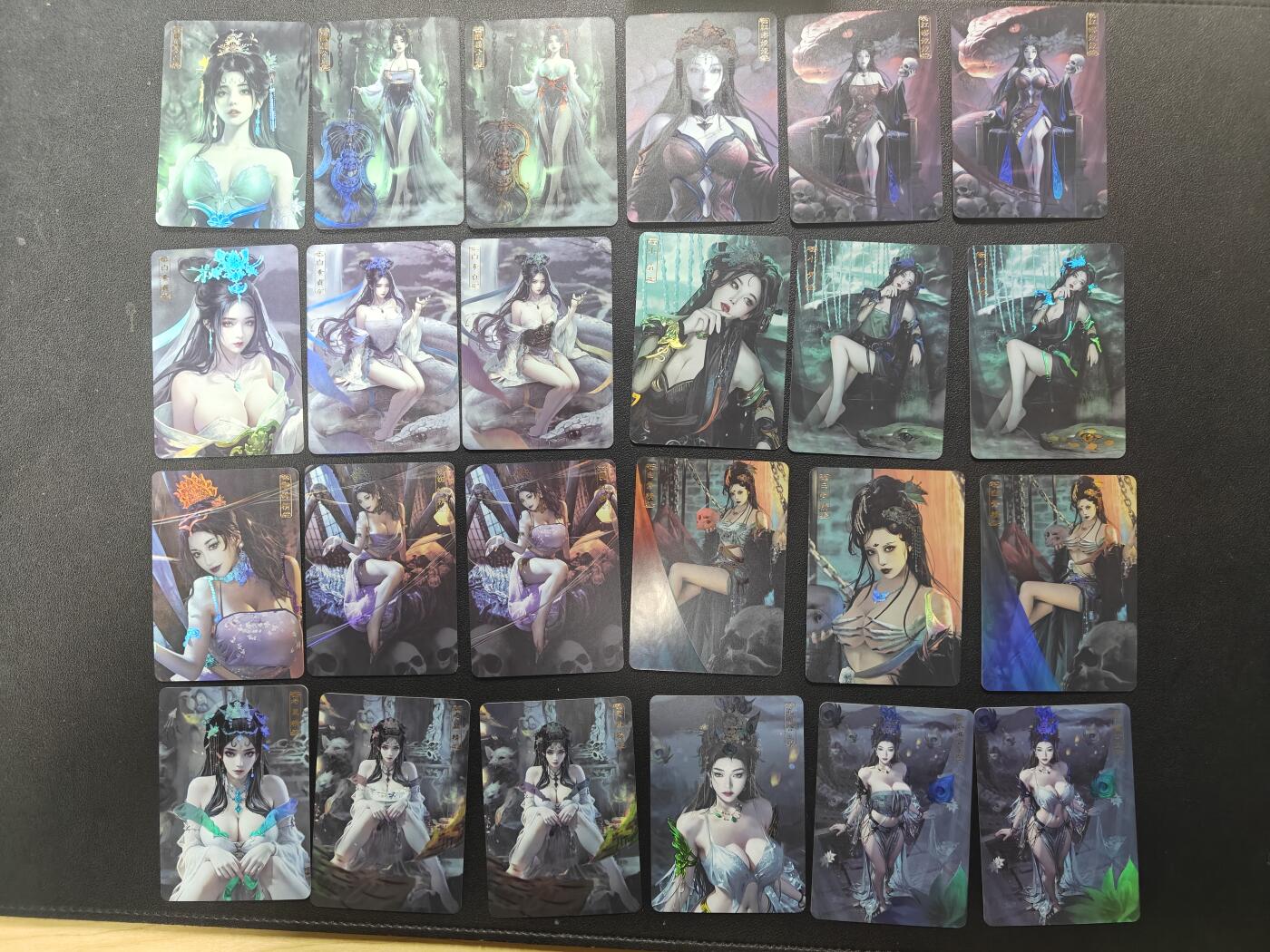 天玑星卡拍第157期《1.5周一截拍》持续收拍收评中 满赠卡需备注 卡将卡牌 异仙传 1-13全套 三渐变 彩闪 39张