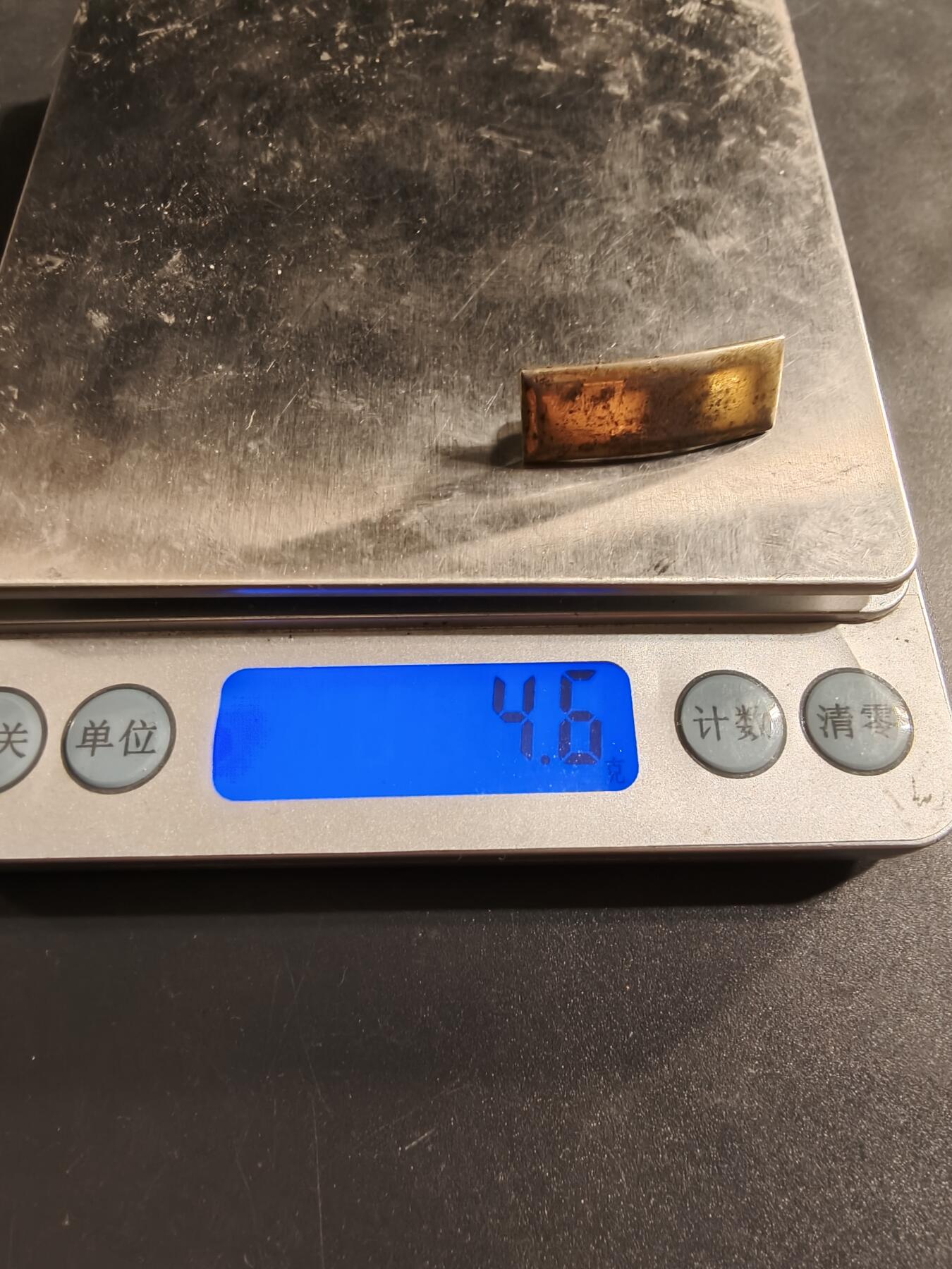 老王徽章第174期 美国陆军少尉军衔    925银   二战时期横针版    4.6g