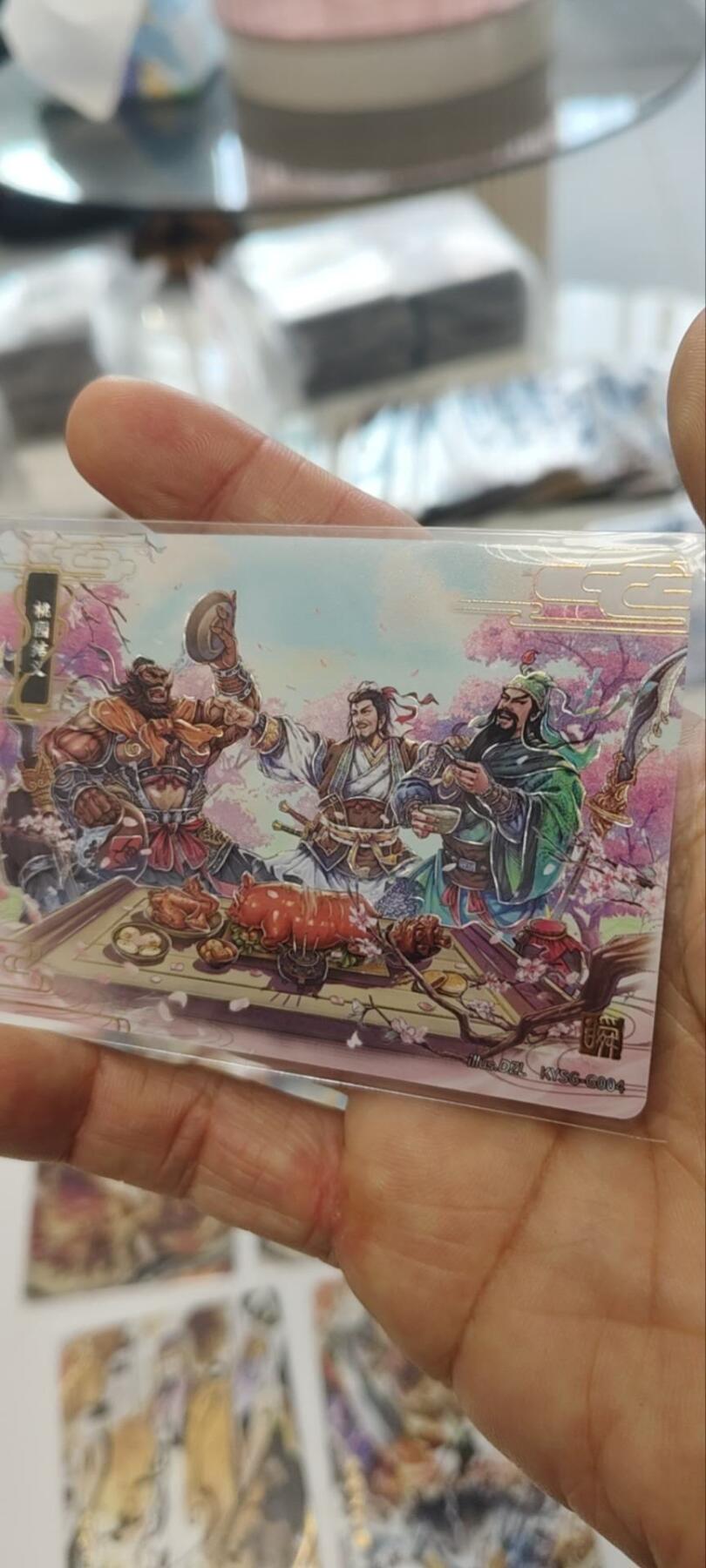 秋原瞳的小店第三十一期（持续收拍，时光冉冉，卡圈陪伴） 卡游三国千古一瞬1到7单主题千古，收藏必备，实物经的起考验