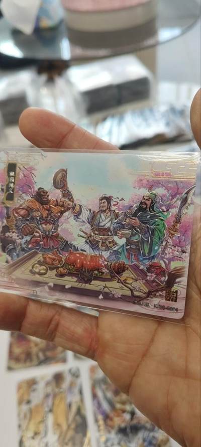 秋原瞳的小店第三十一期（持续收拍，时光冉冉，卡圈陪伴） 卡游三国千古一瞬1到7单主题千古，收藏必备，实物经的起考验