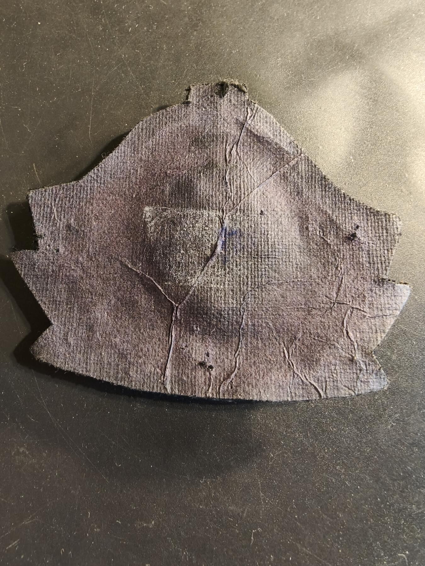 老王徽章第174期 英国皇家海军一级士官大檐帽帽徽    国王版本   刺绣版