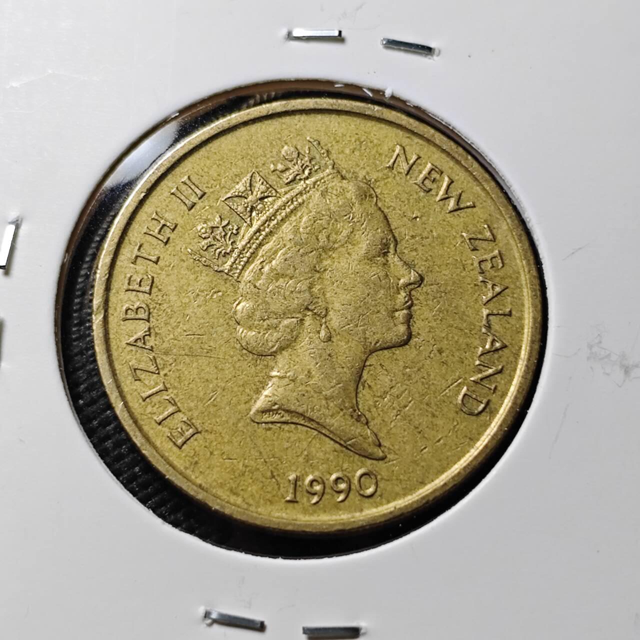 KK钱币收藏小铺  第386期  2月预留时间 周末发货  新西兰2元