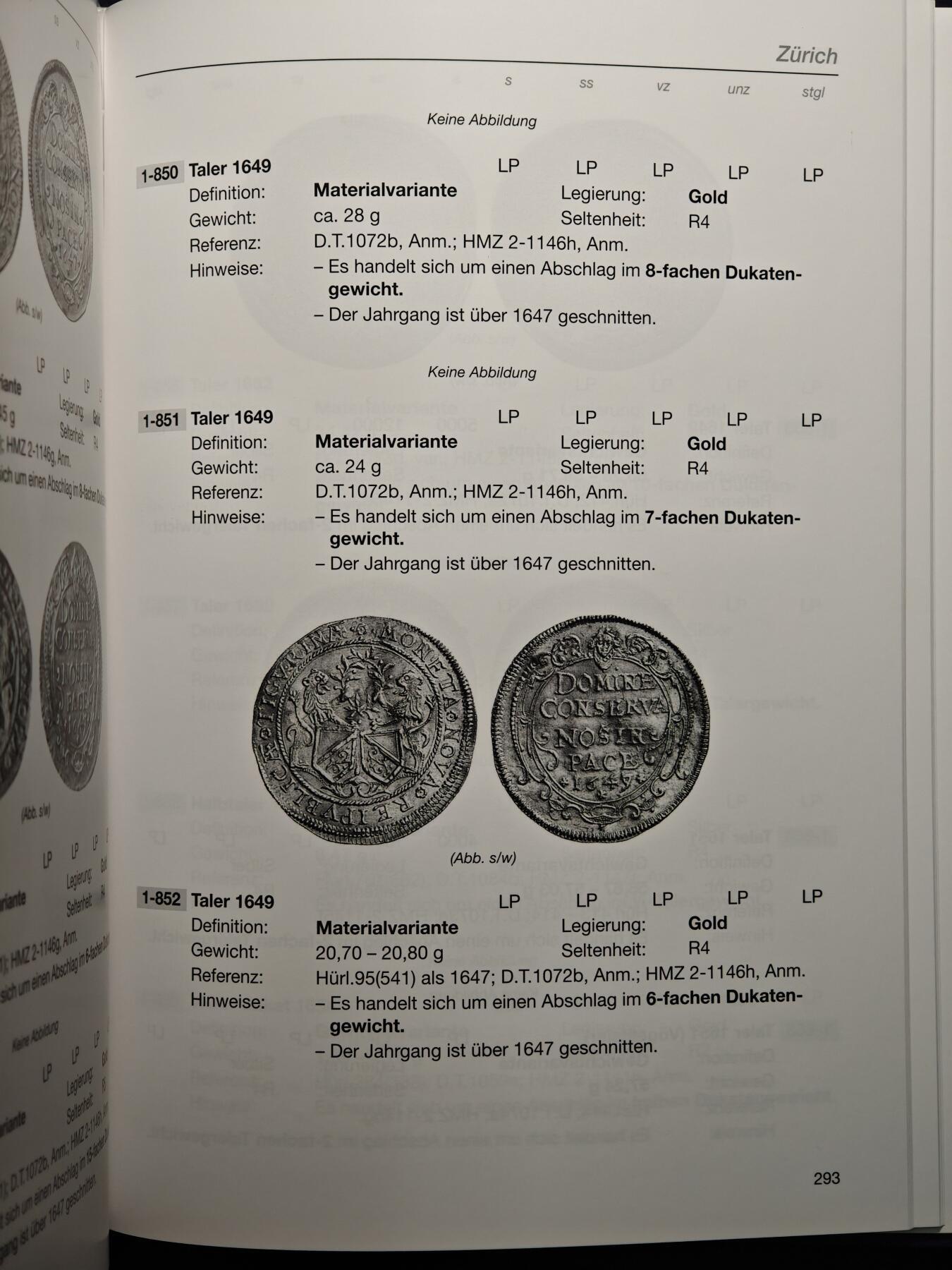 【德藏】世界币章拍卖第160期 全新塑封 瑞士样币目录 第一册 硬壳精装 全书约：336页
