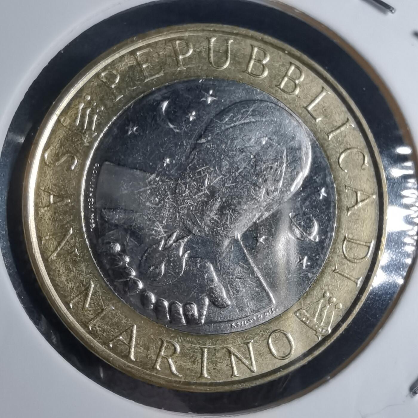 沼泽如烟--第953场 圣马力诺2009年1000里拉