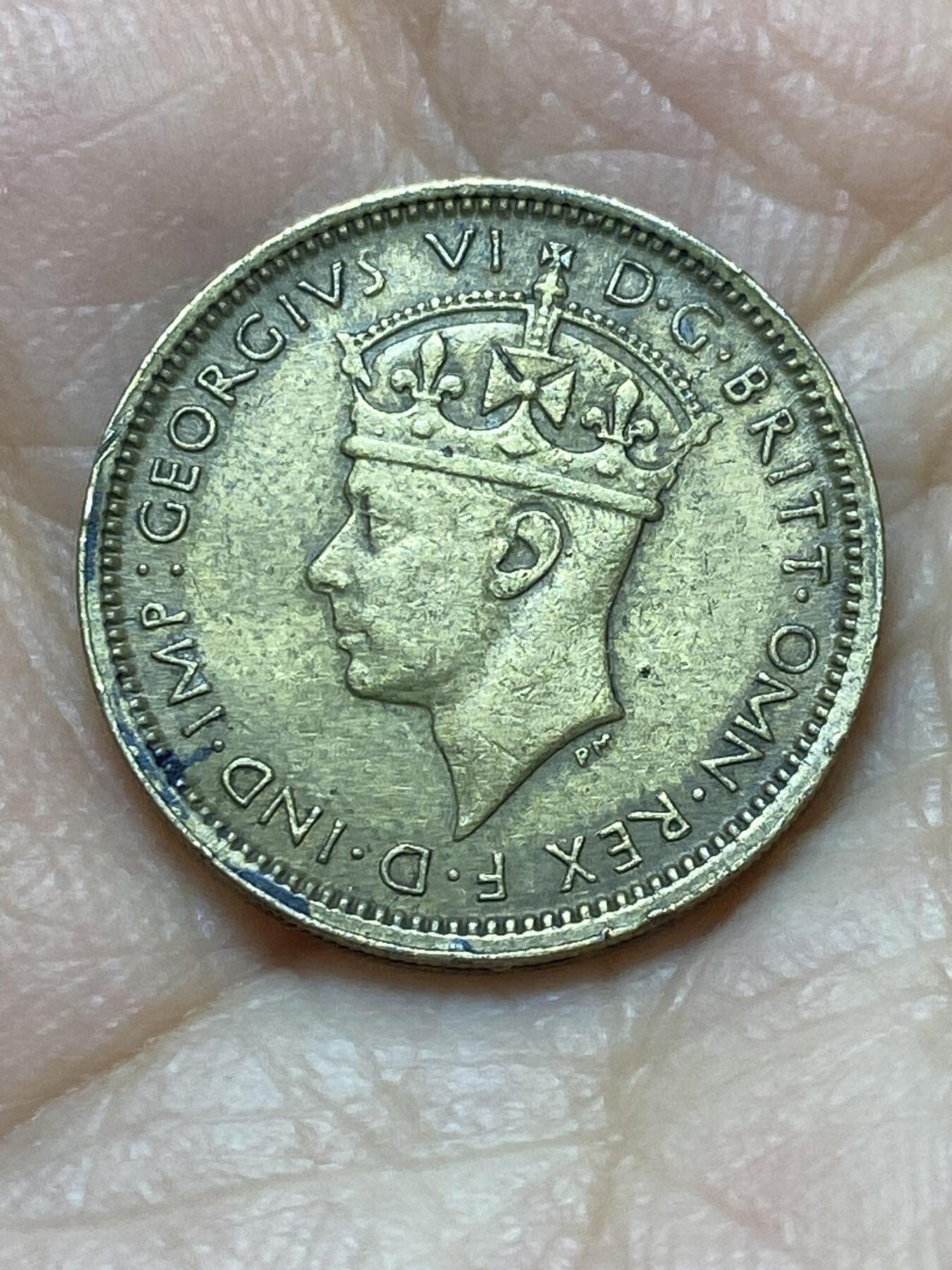 2026年第三场(总第一百七十二场）外国好品散币场(免佣金) 英属西非1942年6便士(乔治六世第一版)