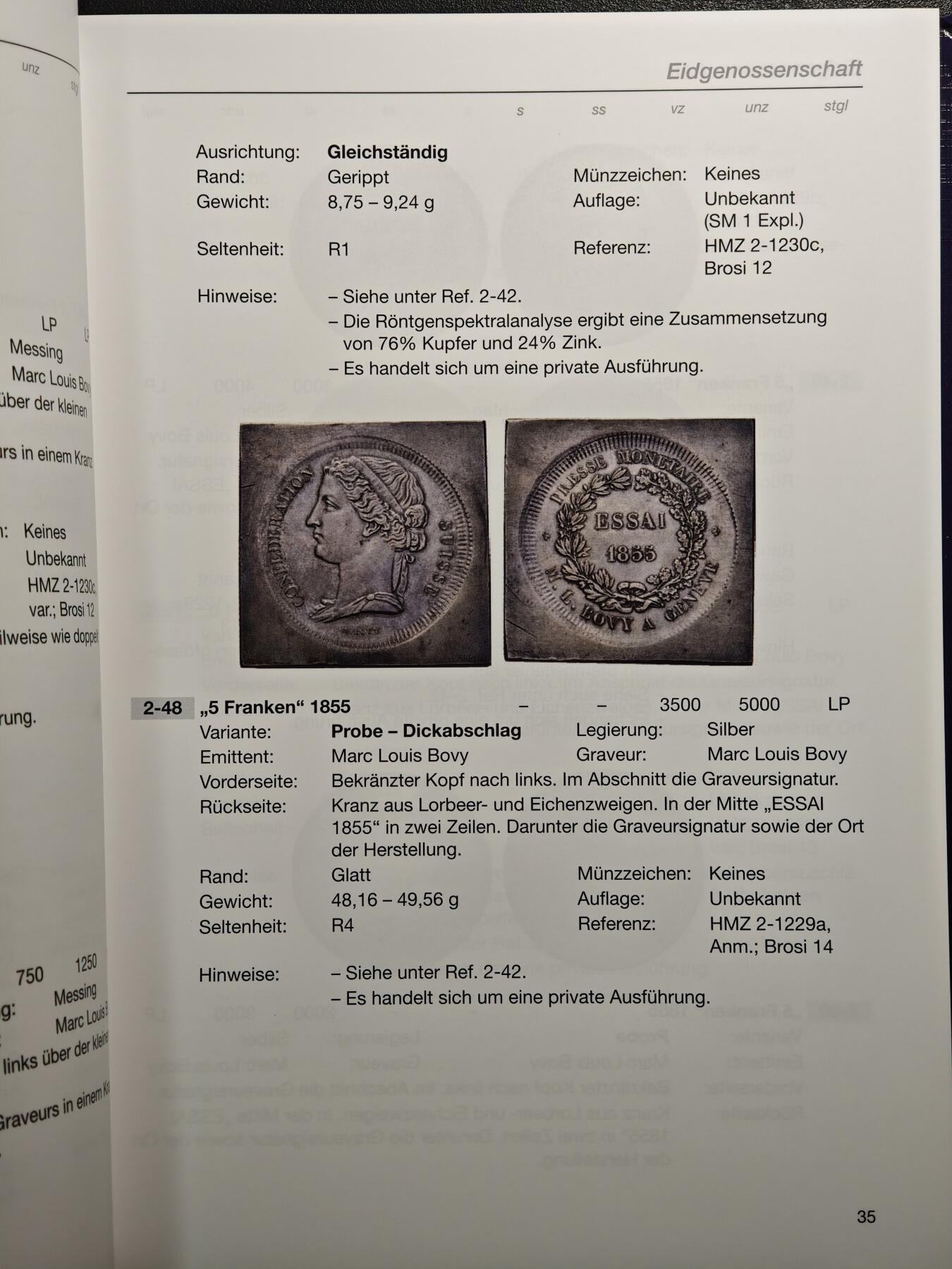 【德藏】世界币章拍卖第160期 全新塑封 瑞士样币目录 第二册 硬壳精装 全书约：248页