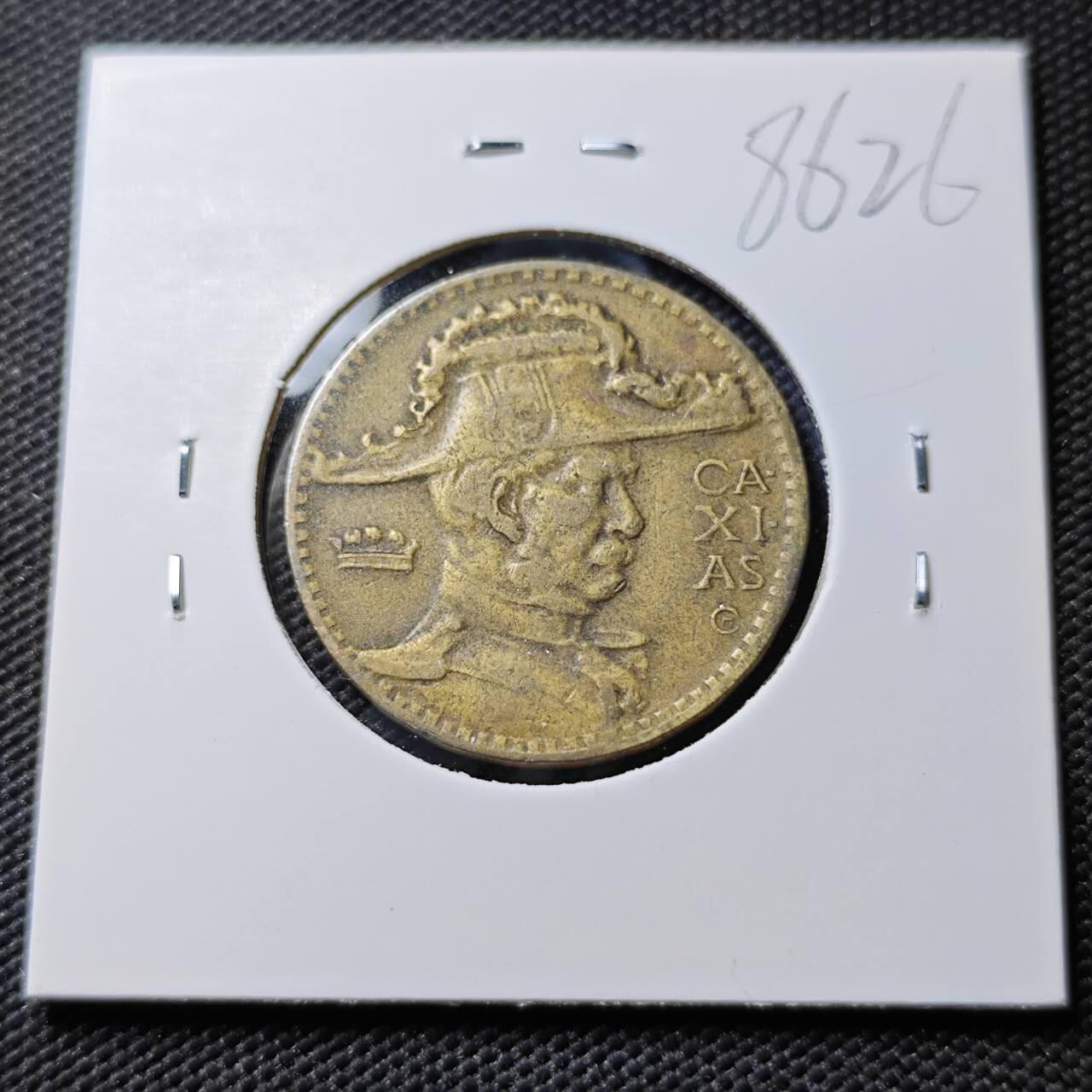 KK钱币收藏小铺  第386期  2月预留时间 周末发货  1938巴西2000瑞斯铜币