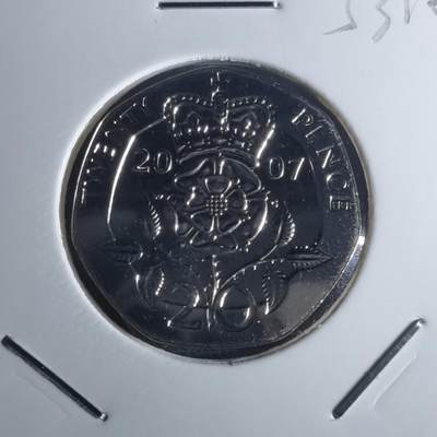 沼泽如烟--第953场 - 英国2007年20便士