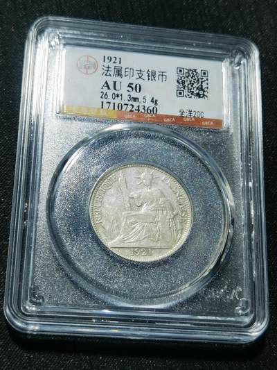 天下钱庄专场欢迎参拍 - 坐洋20分银币