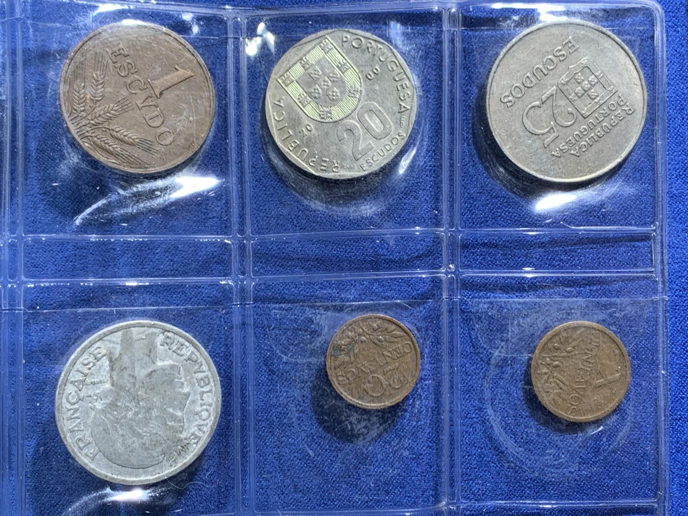 《竞宝斋》第454场 周日，周一 2场连拍 （全场包邮，欢迎送拍） 14枚一组 世界各国钱币