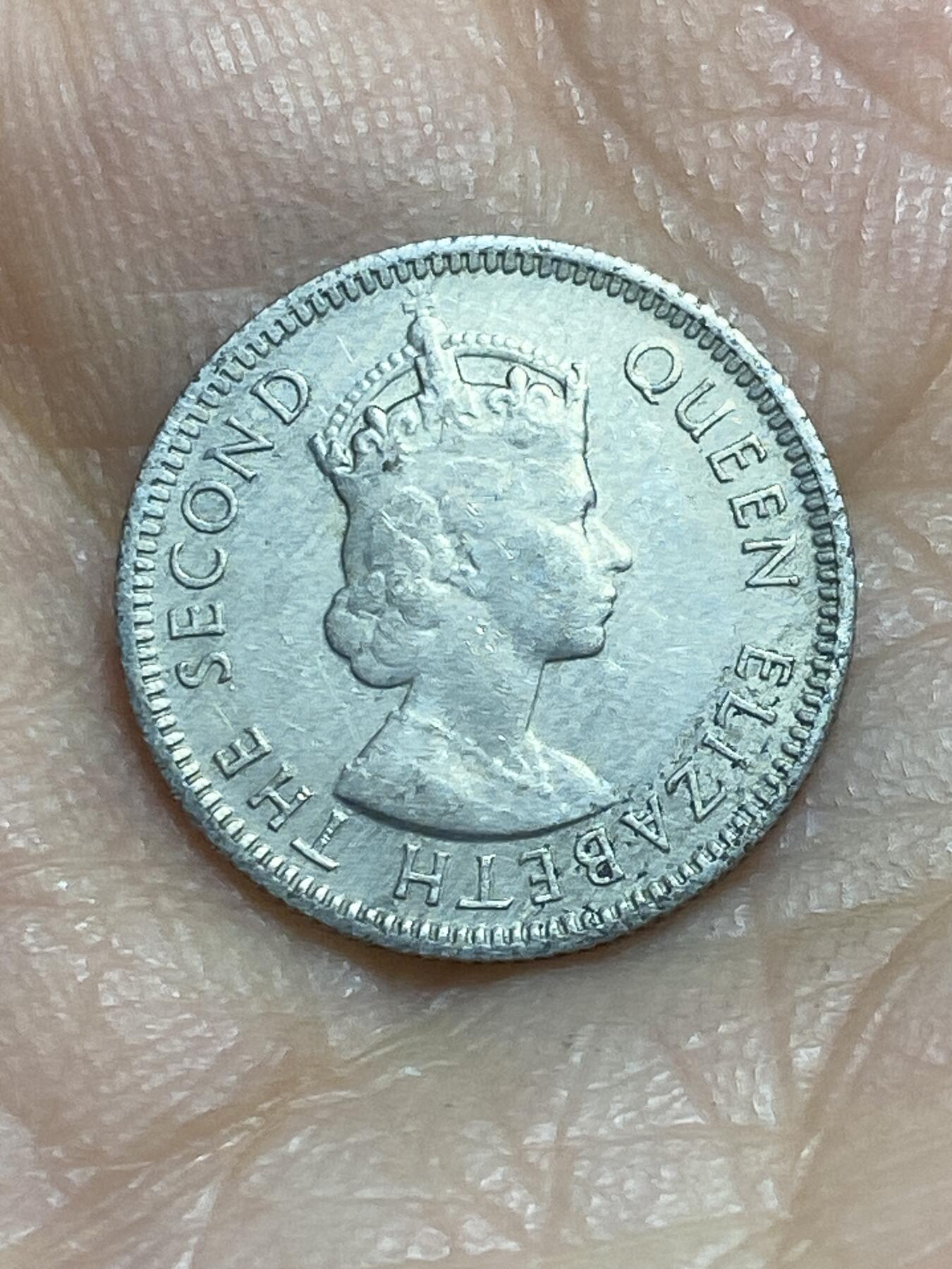 2026年第三场(总第一百七十二场）外国好品散币场(免佣金) 马来亚和英属婆罗洲1953年5分(伊丽莎白二世加冕年)