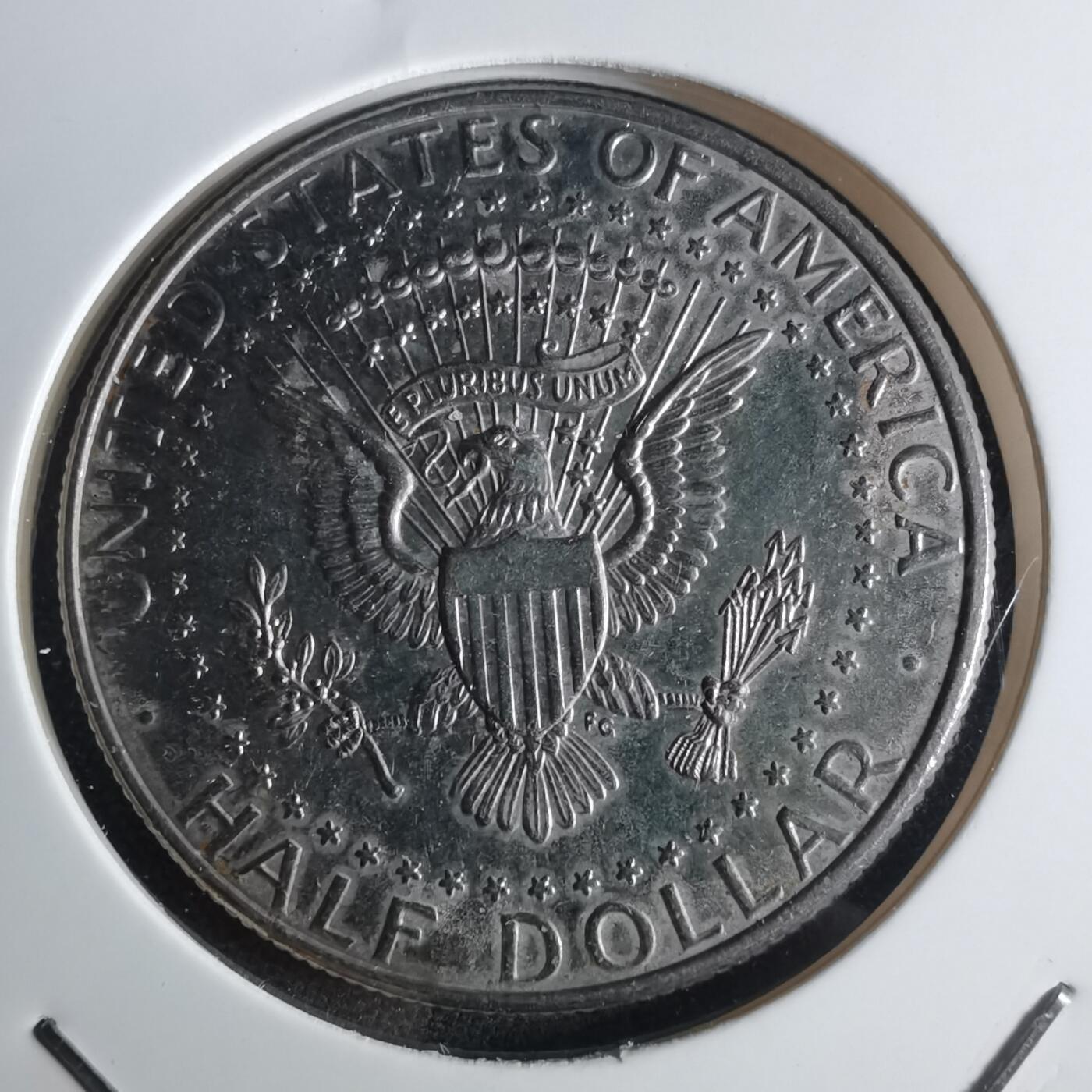 沼泽如烟--第953场 美国半美元彩色贴纸纪念品