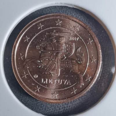 沼泽如烟--第953场 - 立陶宛2017年1欧分