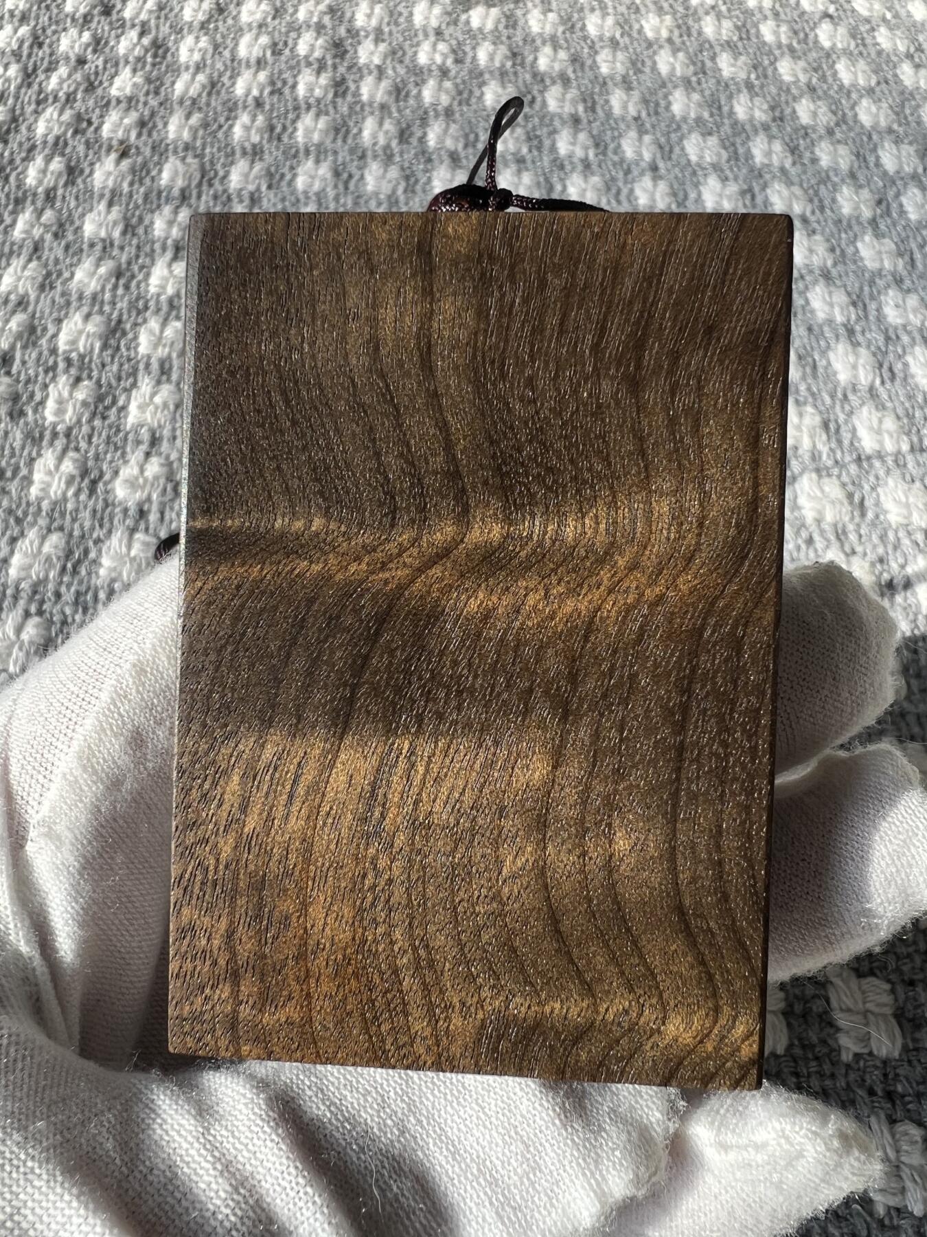 零元拍：501-NO.10金丝楠平安无事牌，香喷喷的小金砖，金光闪闪，70.5/49.5/11MM