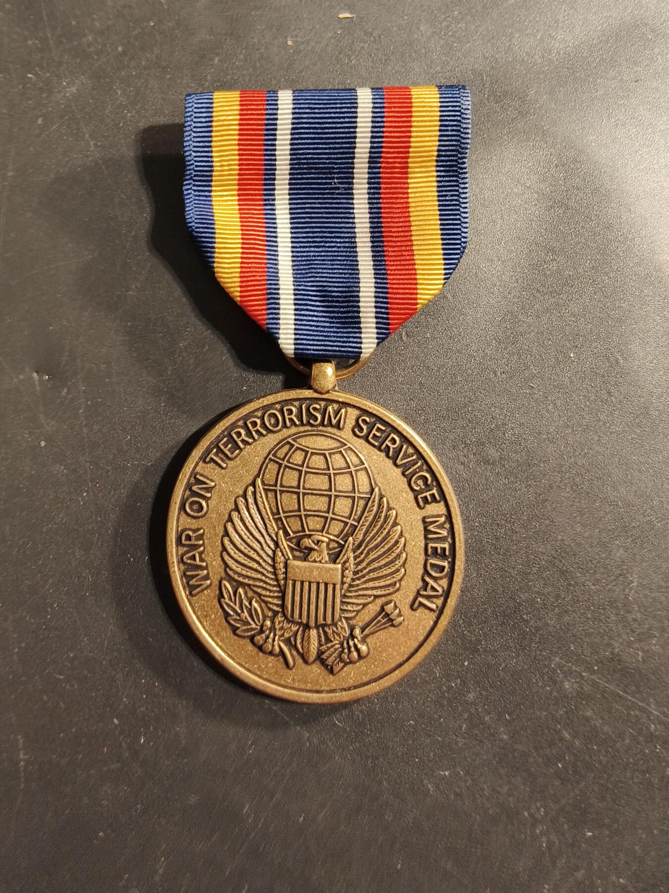 老王徽章第174期 美国反恐战争服役奖章