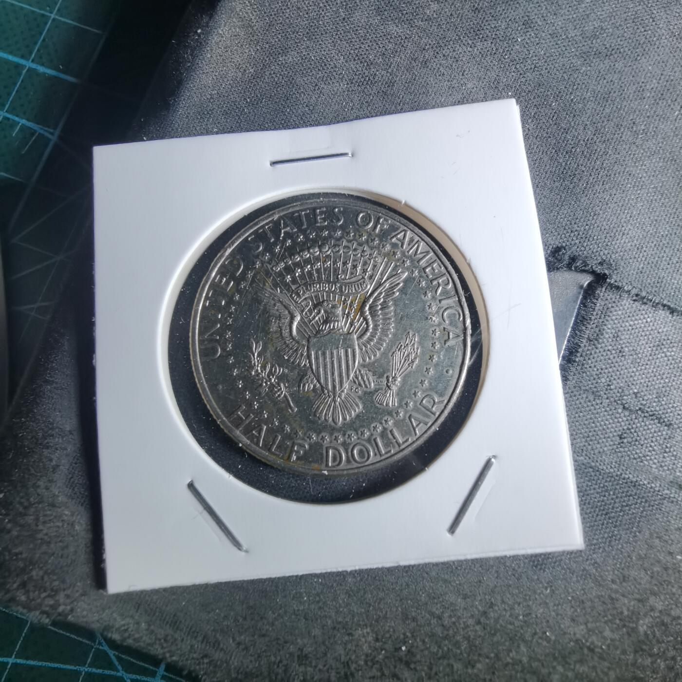 沼泽如烟--第953场 美国半美元彩色贴纸纪念品