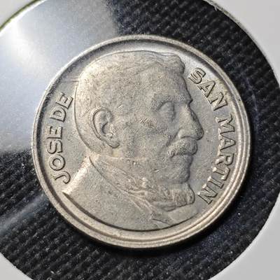 KK钱币收藏小铺  第386期  2月预留时间 周末发货 -  阿根廷10分纪念币 