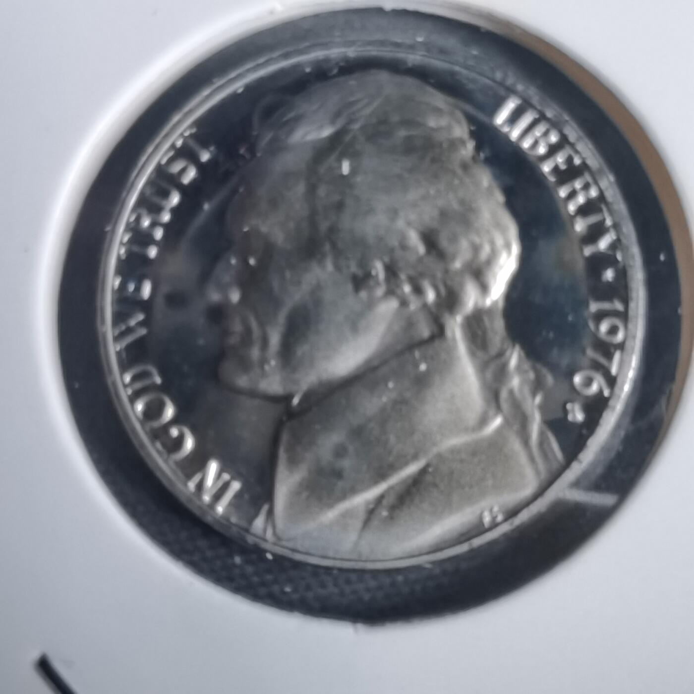 沼泽如烟--第953场 美国1976年五分精制币