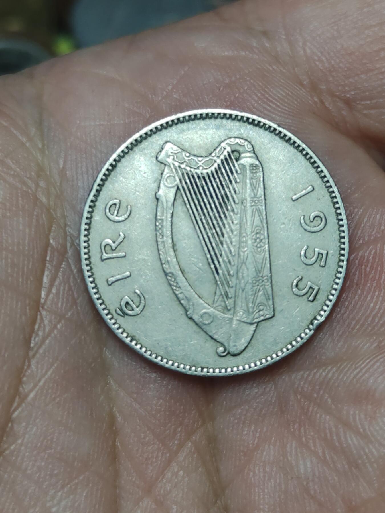 2026年第三场(总第一百七十二场）外国好品散币场(免佣金) 爱尔兰🇮🇪1955年1先令(共和国时期第一套第二版)