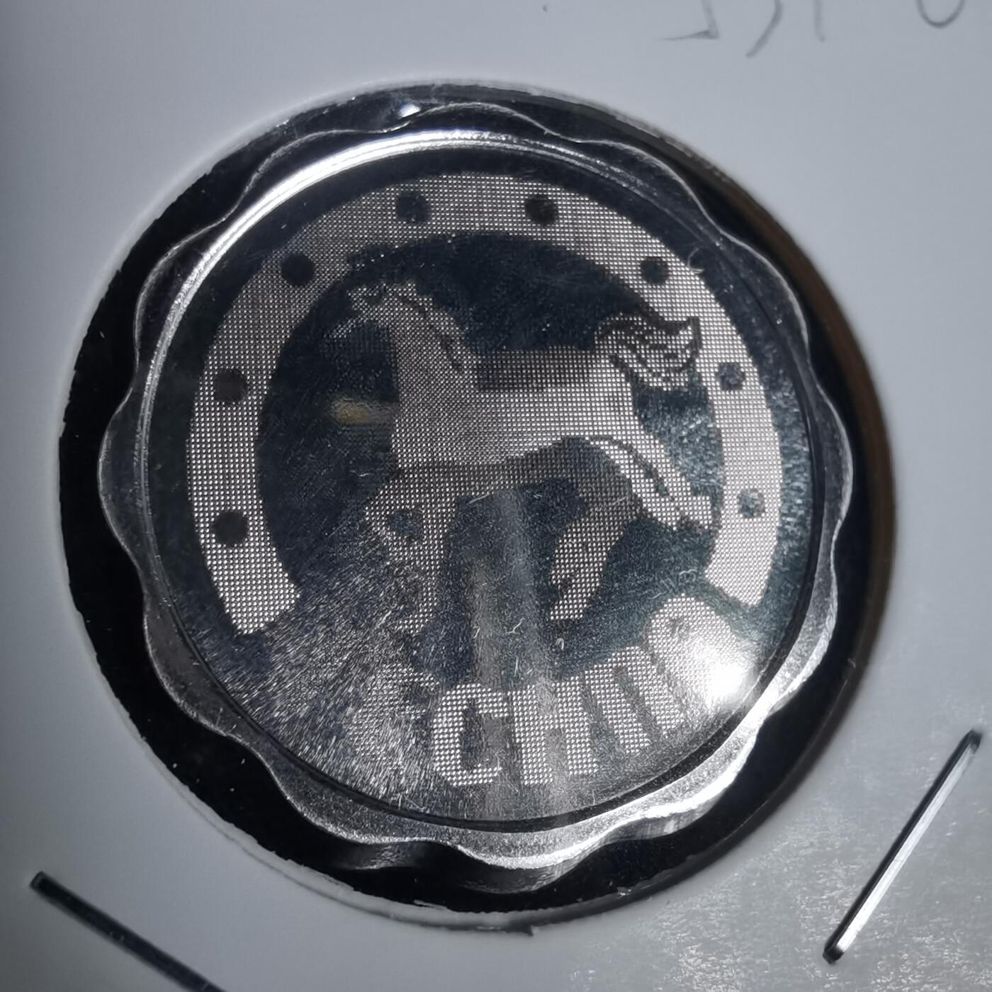 沼泽如烟--第953场 2002年马年纪念章纯银章7克