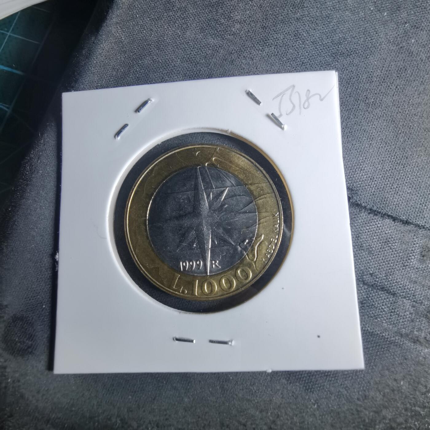 沼泽如烟--第953场 圣马力诺1999年1000里拉