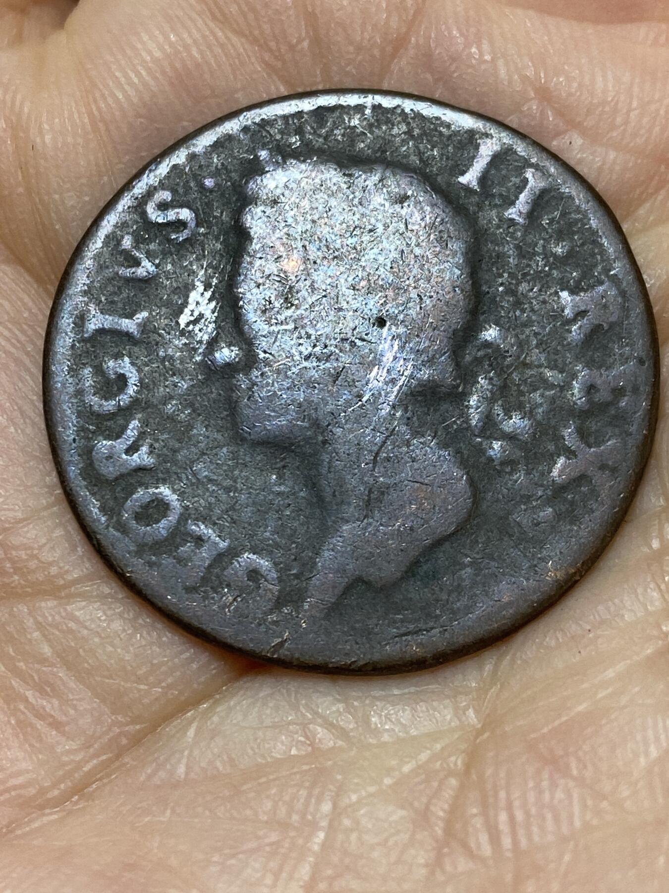 2026年第三场(总第一百七十二场）外国好品散币场(免佣金) 英属爱尔兰1753年1/2便士(乔治二世时期)