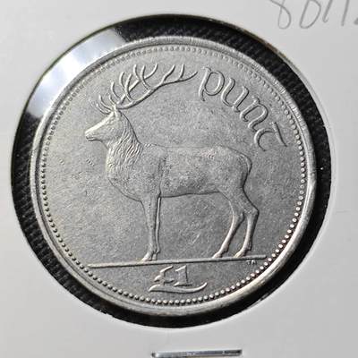 KK钱币收藏小铺  第386期  2月预留时间 周末发货 -  爱尔兰1镑