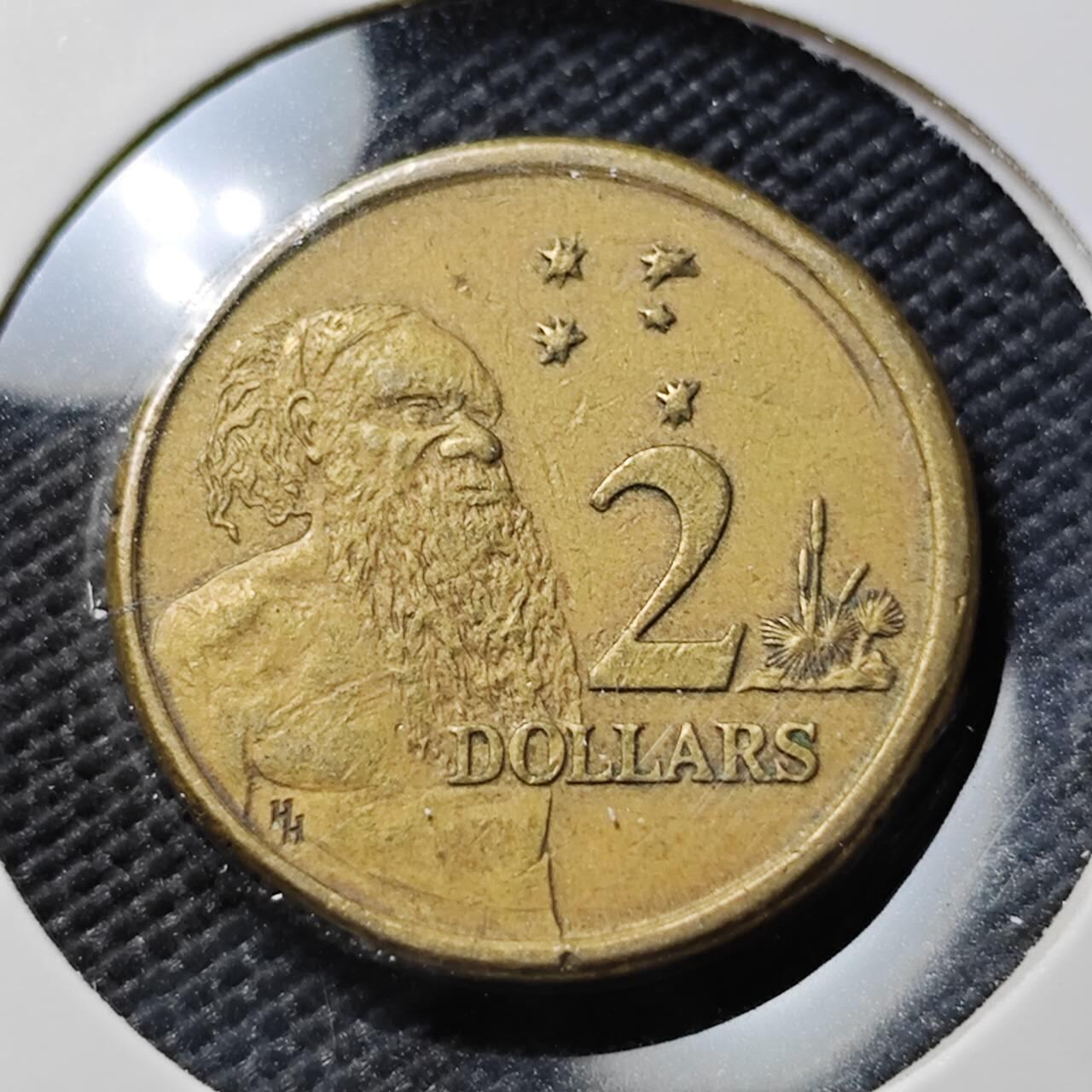 KK钱币收藏小铺  第386期  2月预留时间 周末发货  澳大利亚2元