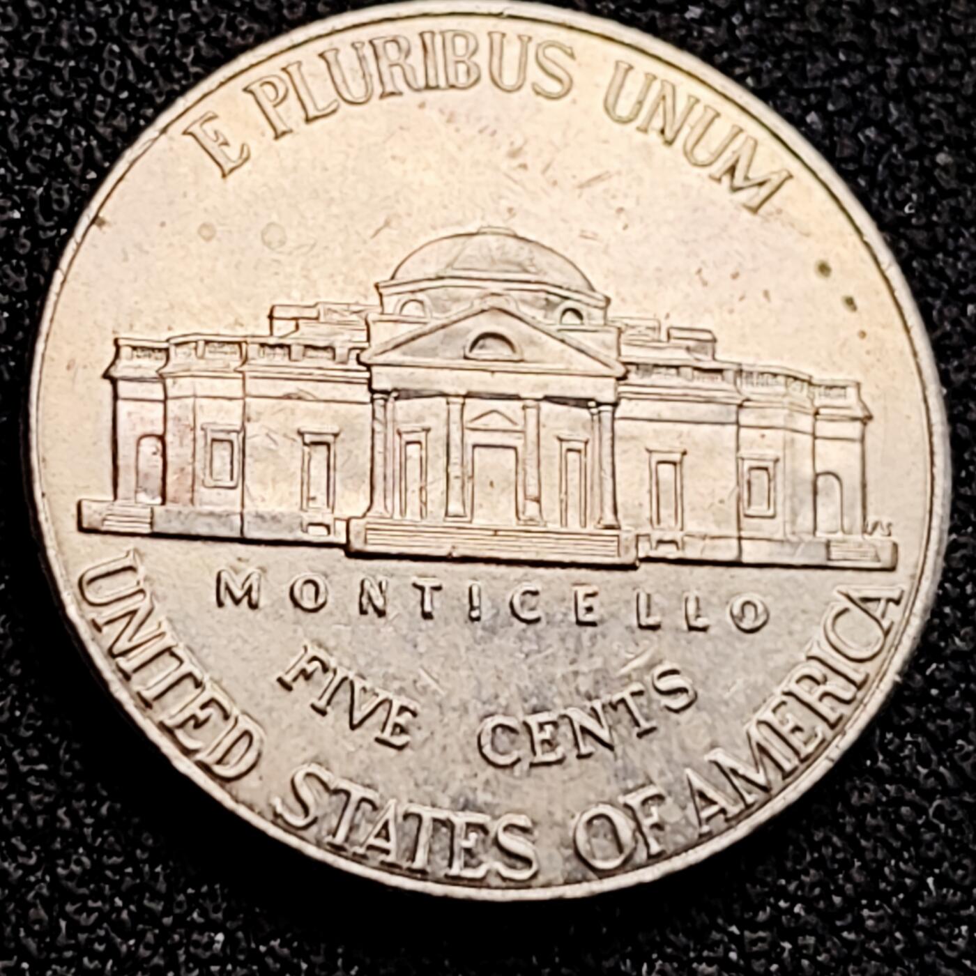 泉币菌-第162场- 新年第五场 精品福利场 带光美品 美国杰斐逊5美分 纪念币