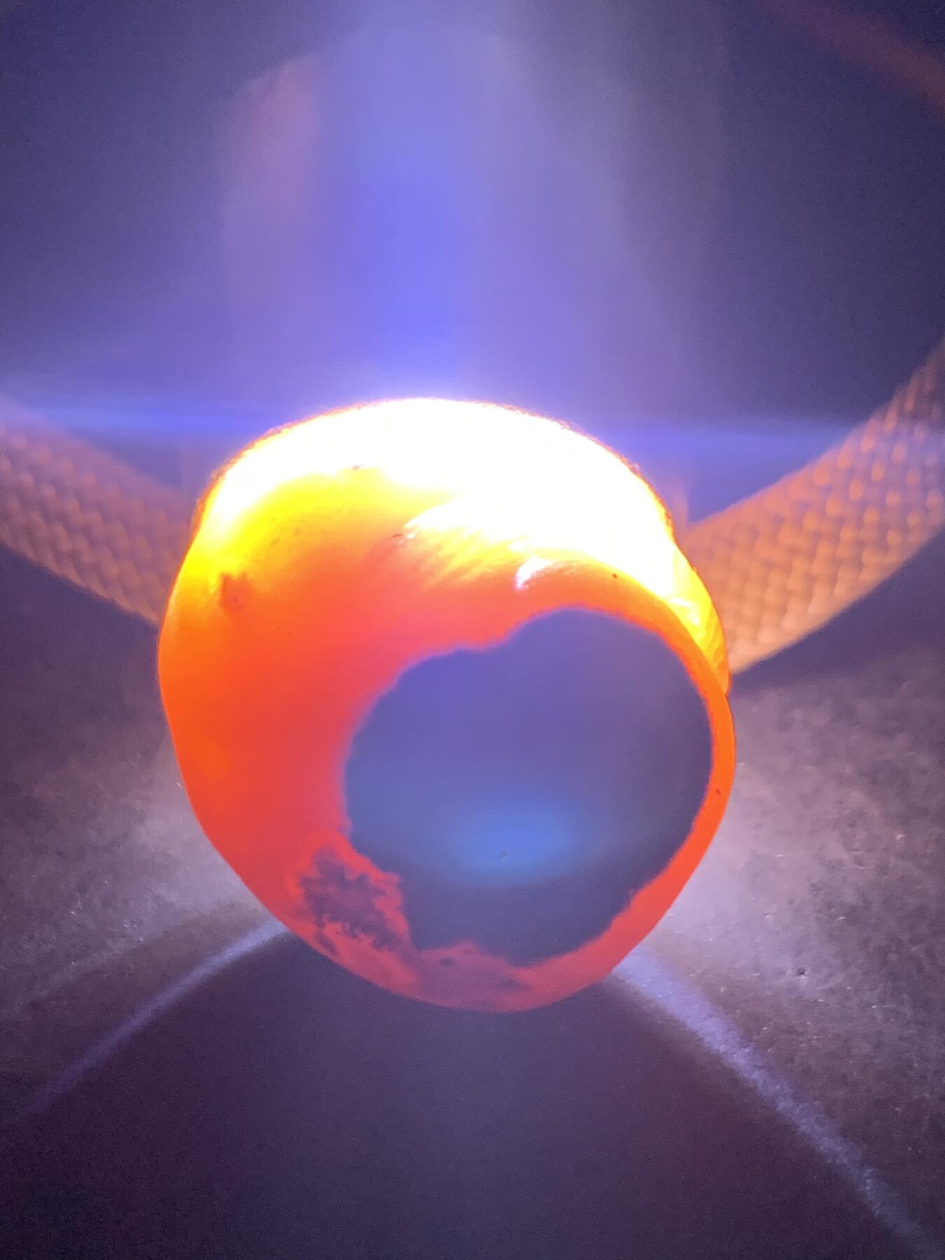 精美亚光原皮8字天眼纹战国红玛瑙手工俏色巧雕富贵有鱼吊坠一个