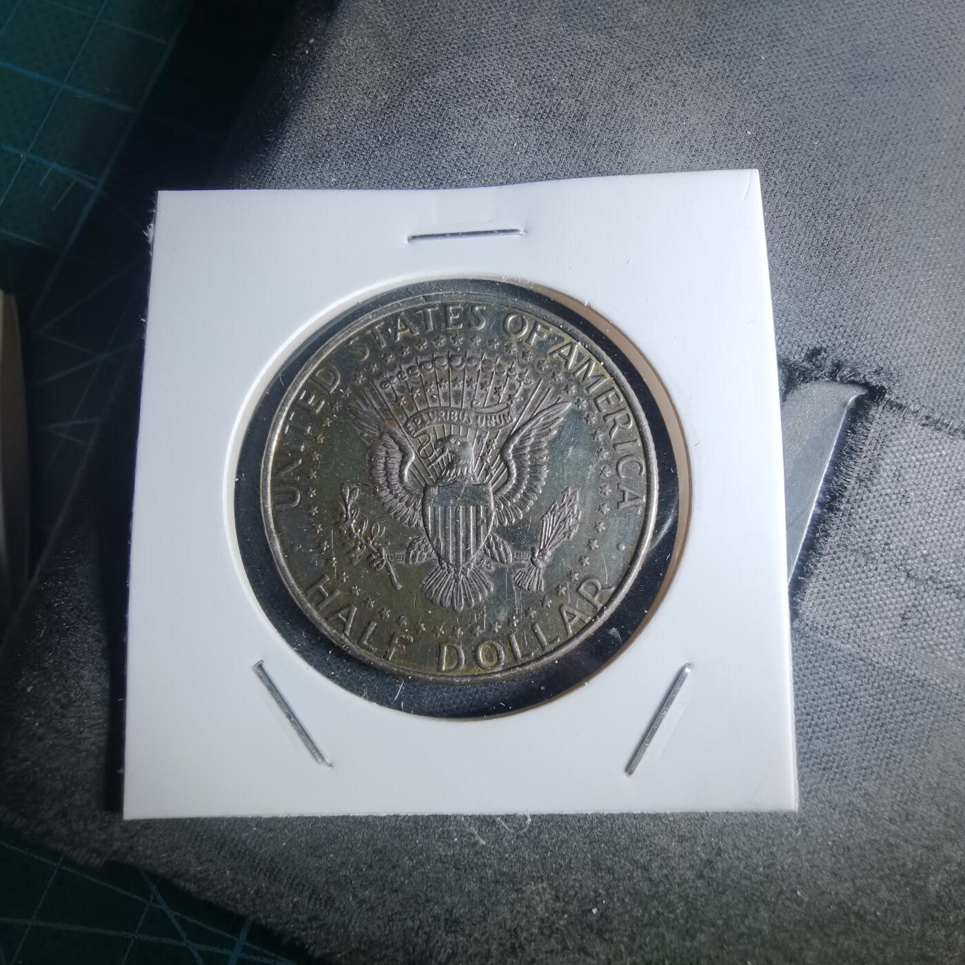 沼泽如烟--第953场 美国半美元彩色贴纸纪念品