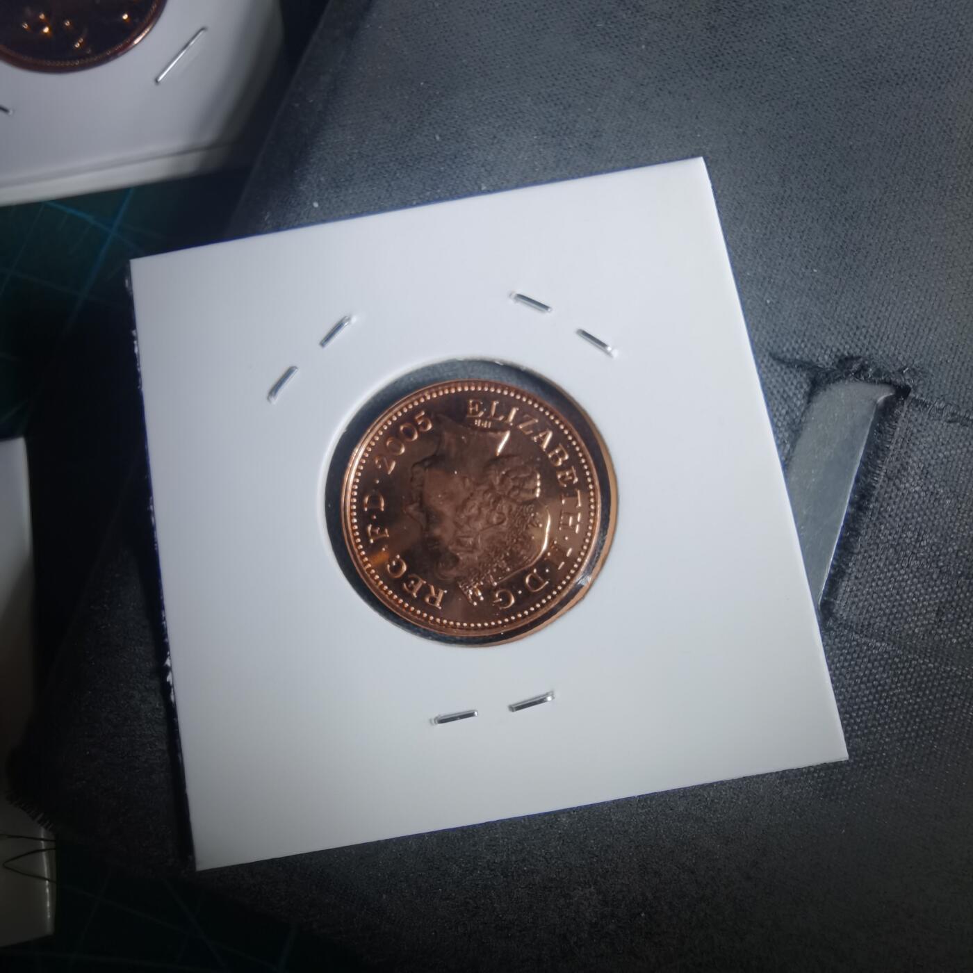 沼泽如烟--第953场 英国2005年1便士