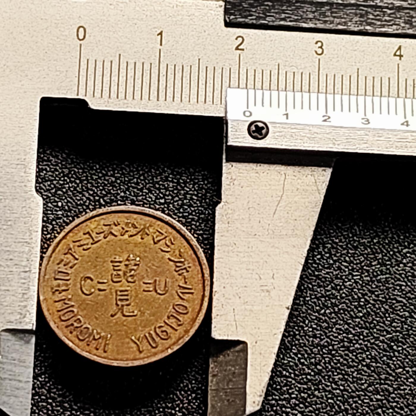 泉币菌-第162场- 新年第五场 精品福利场 代币 不知道用途 21.1×2mm